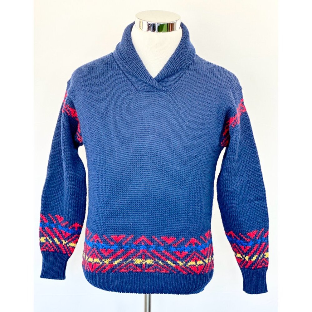 Men's Vintage Pendleton Wool Sweater - Men's M